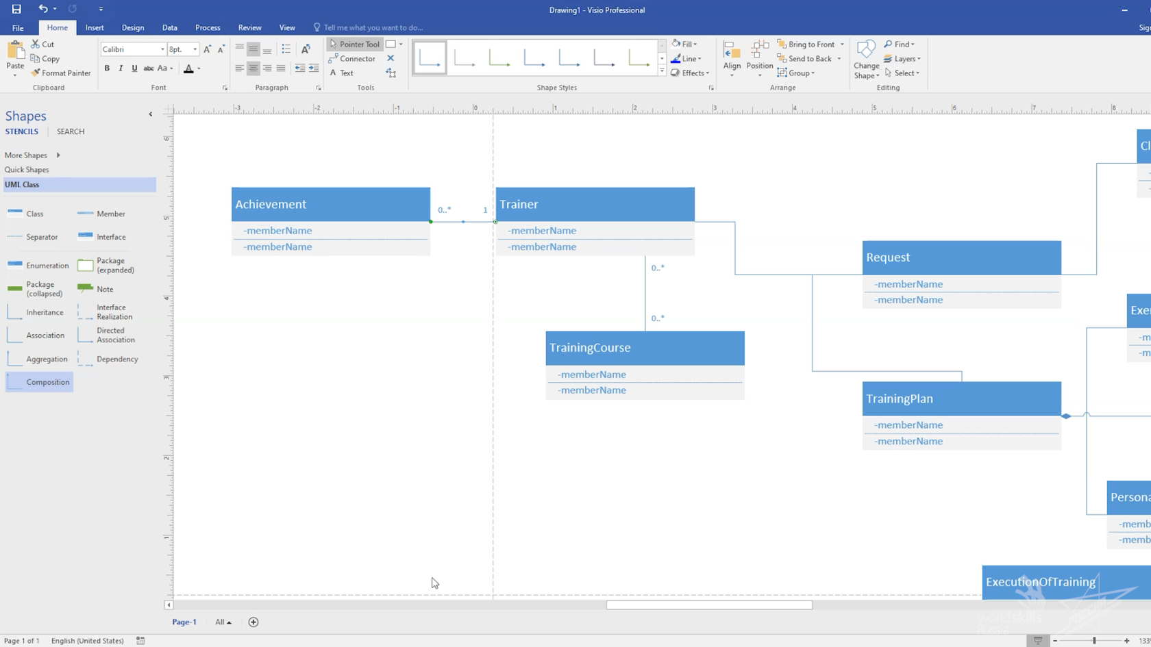 Диаграммы классов visual studio