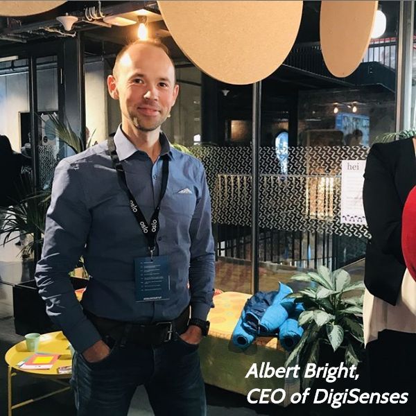 Albert Bright, CEO of DigiSenses
