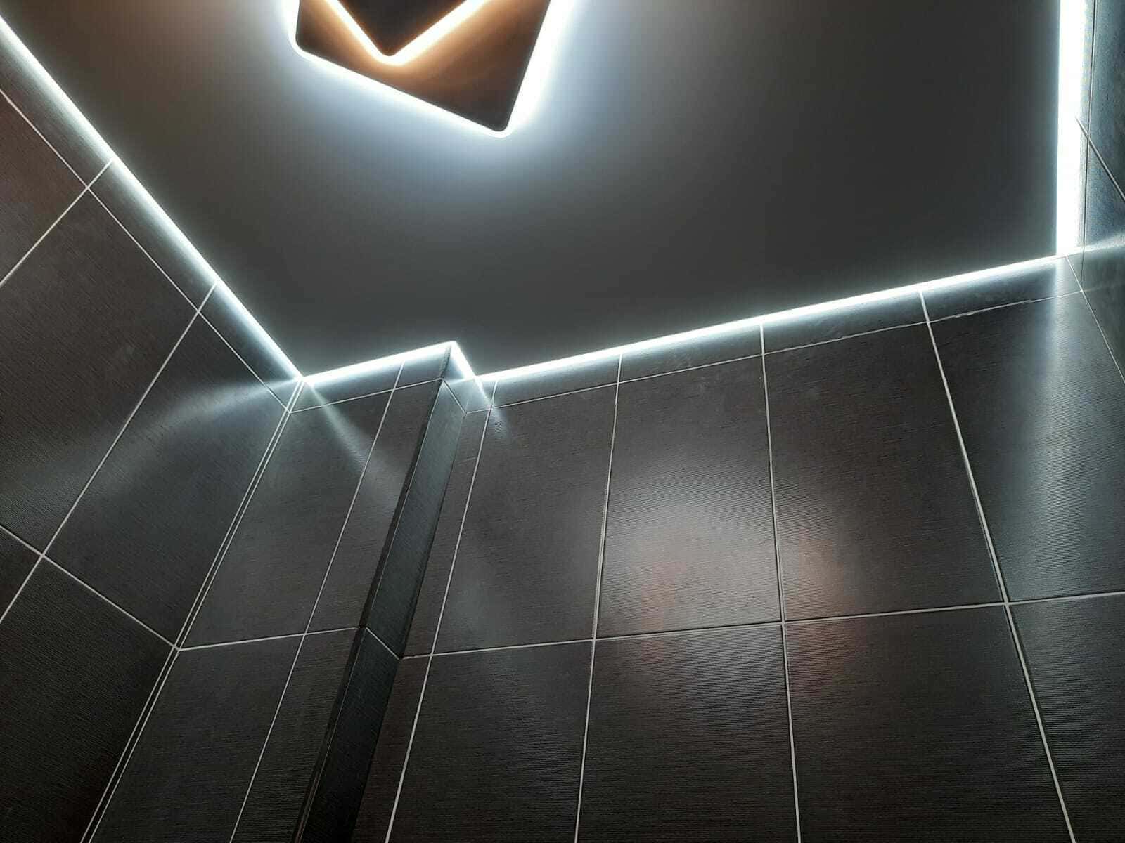 Парящий натяжной потолок