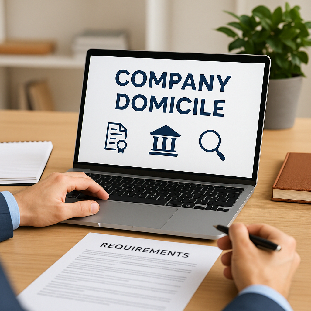 Swiss business address for company domicile in 2025