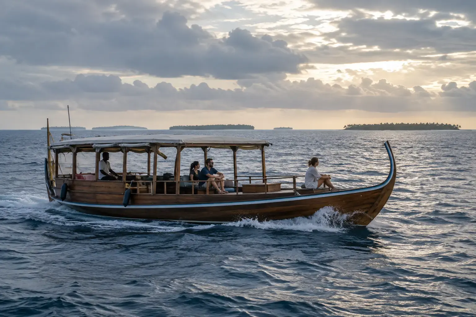 Морской круиз на традиционной лодке