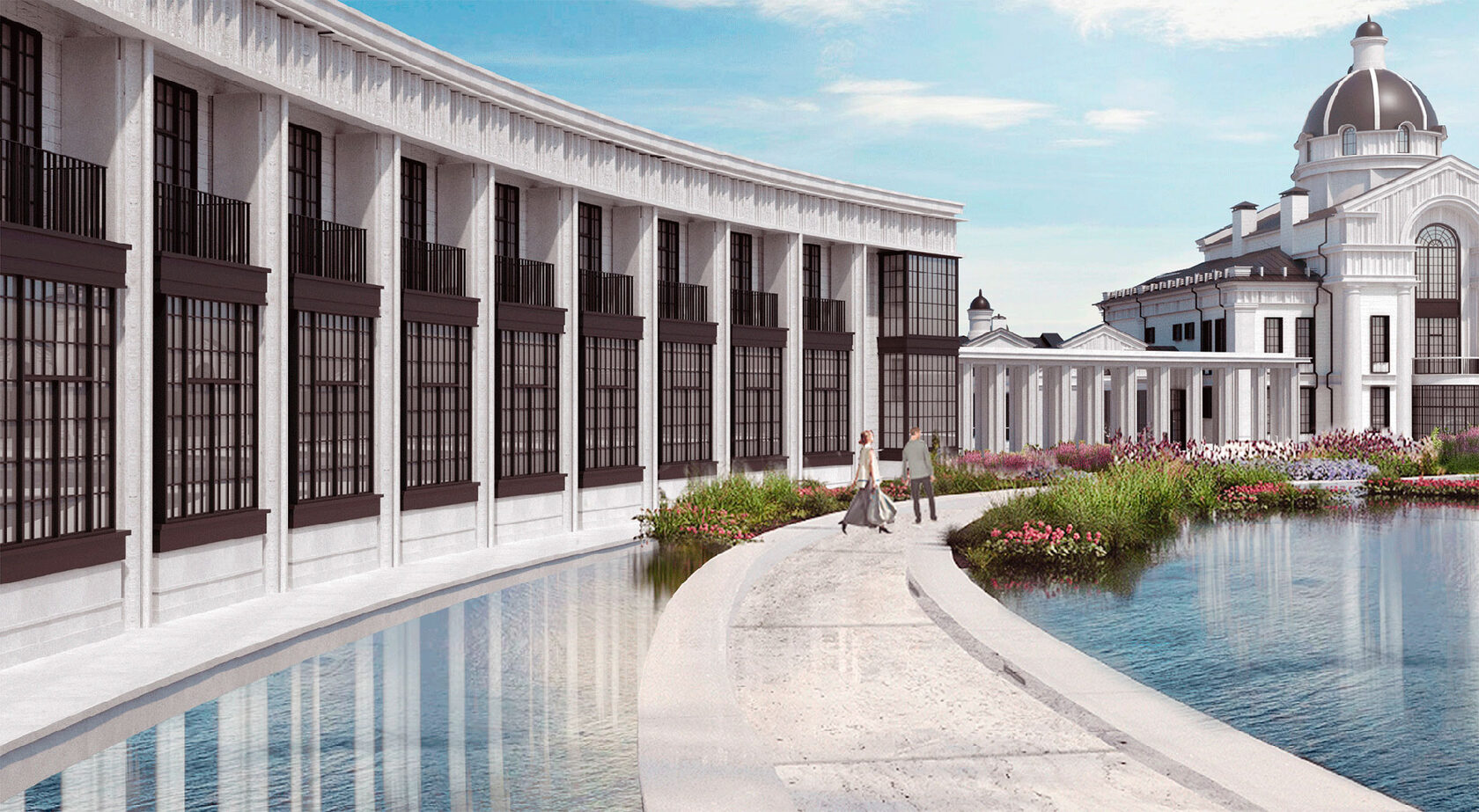 Berezhki. Five-star hotel and recreation complex