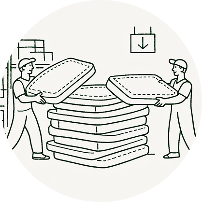 Сортируем материалы