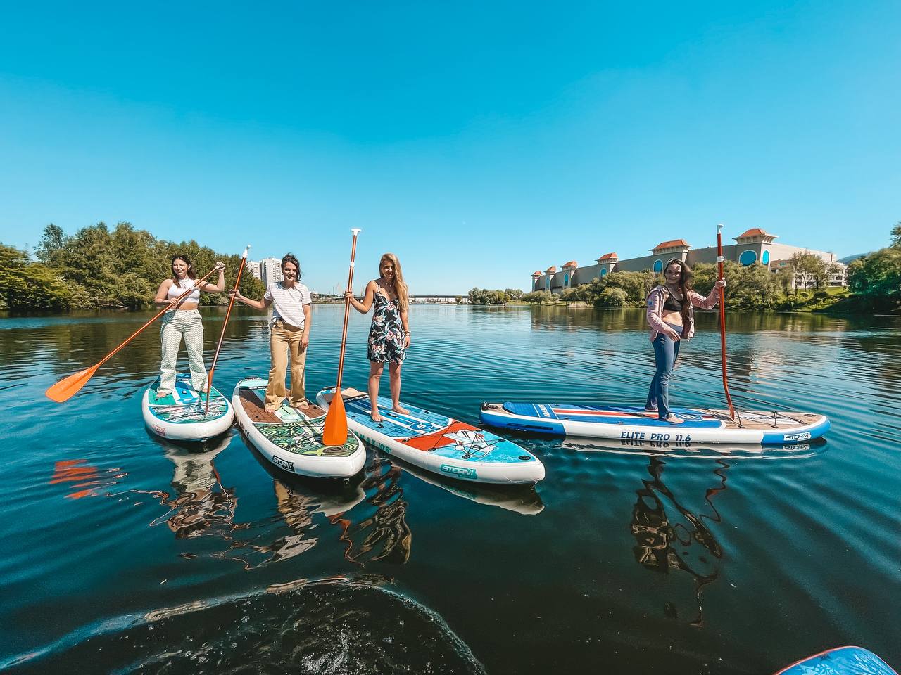 Абонемент на сап серфинг в Москве от Surf Spot