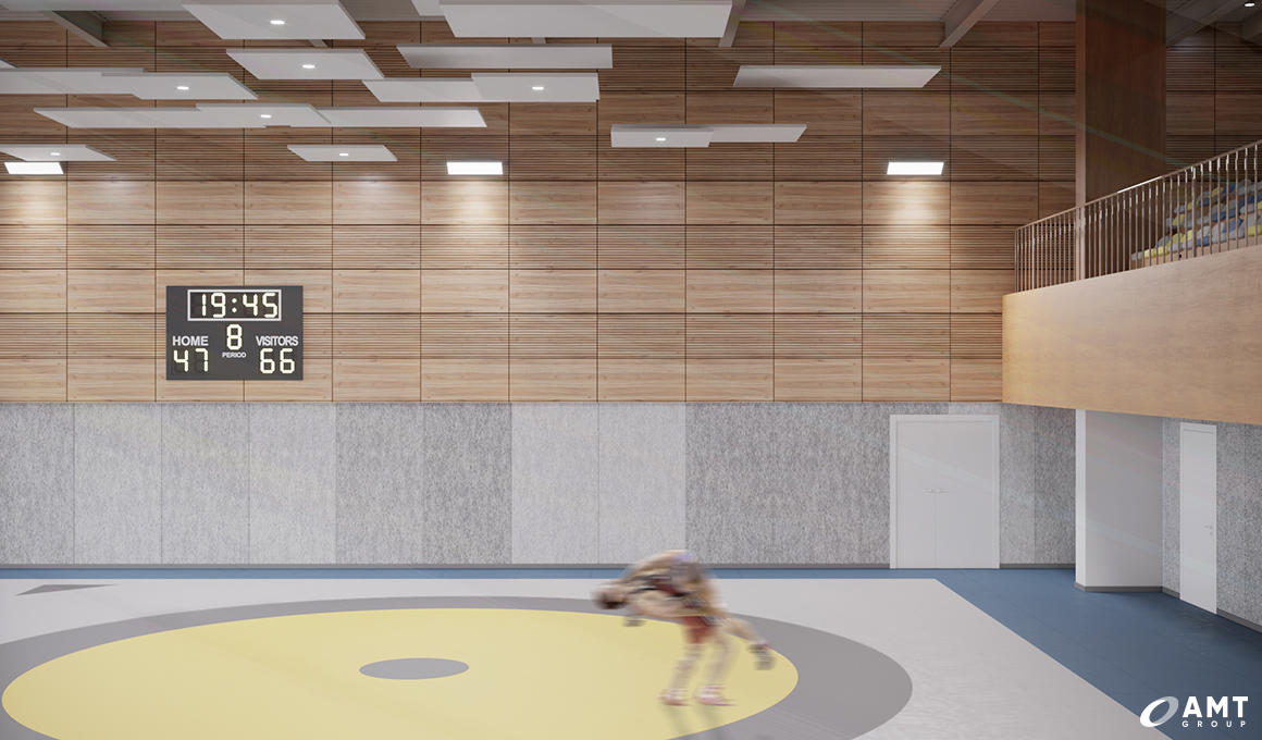 Спортивный комплекс — зал борьбы