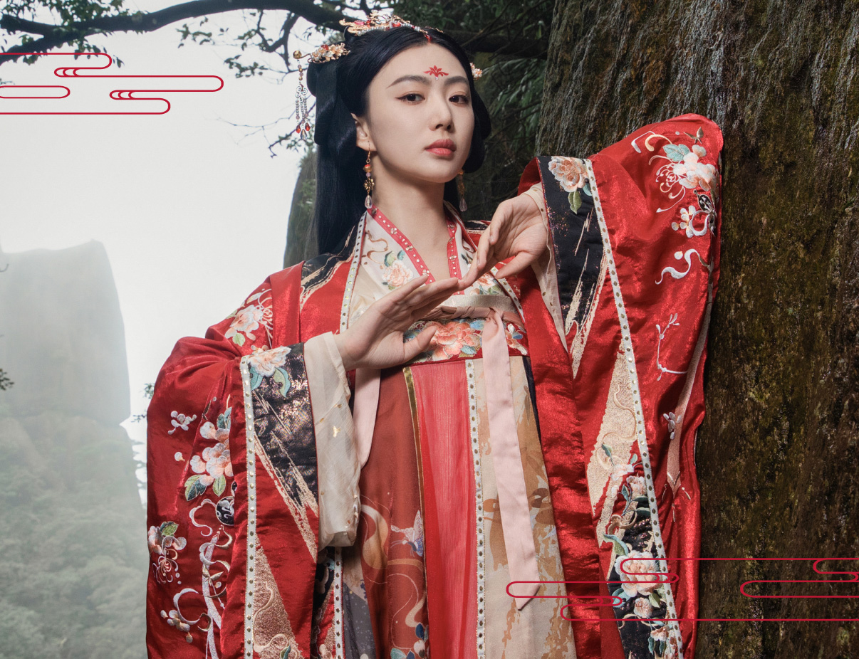 Chinese woman with ShanghaiSong skin care