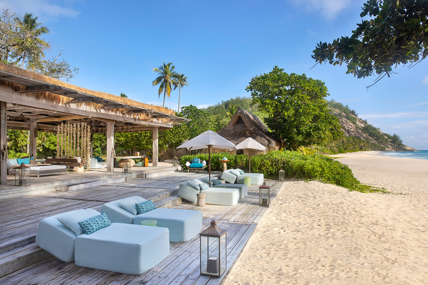 The Piazza в North Island Seychelles