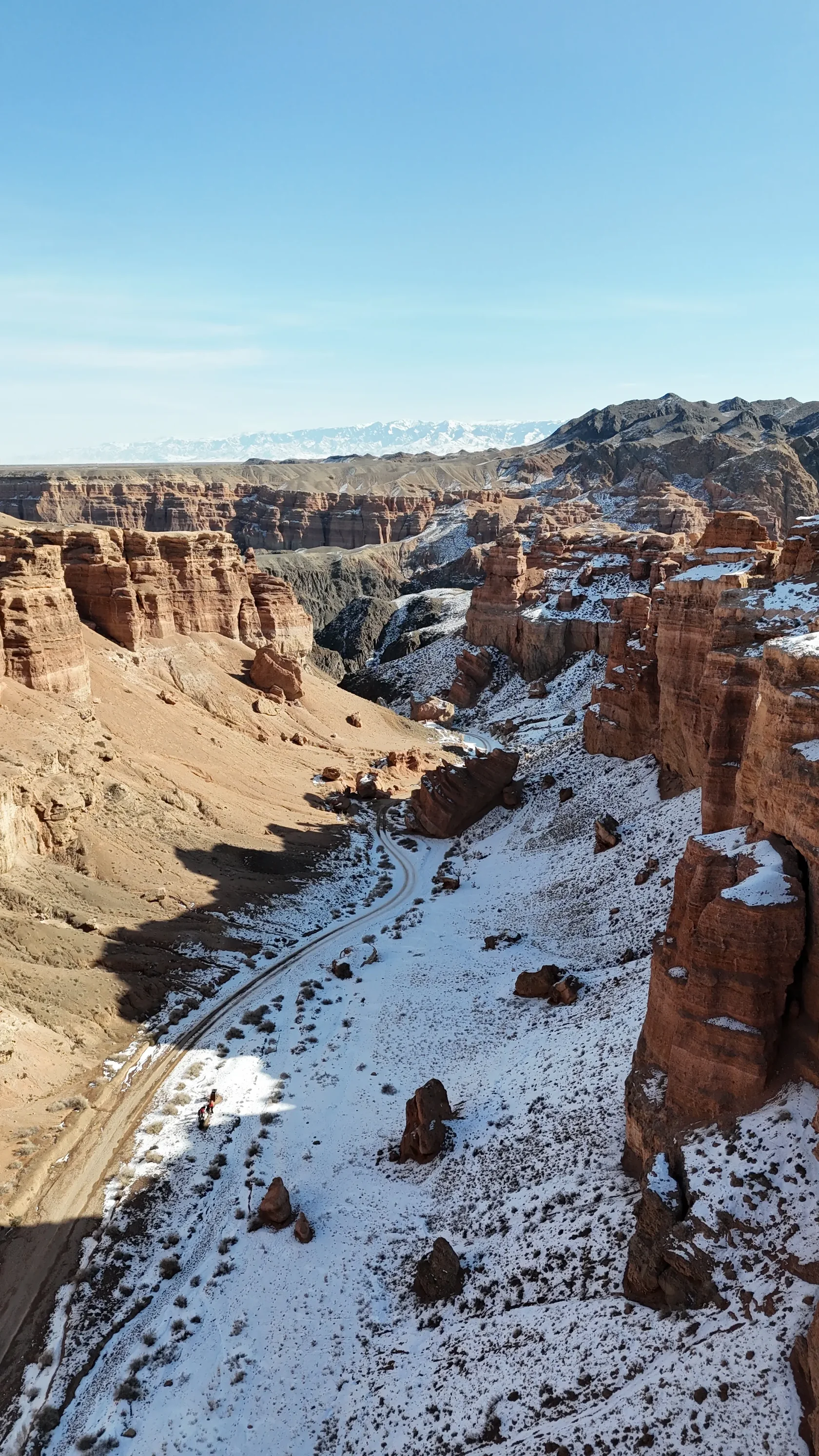 Чарынский каньон зимой