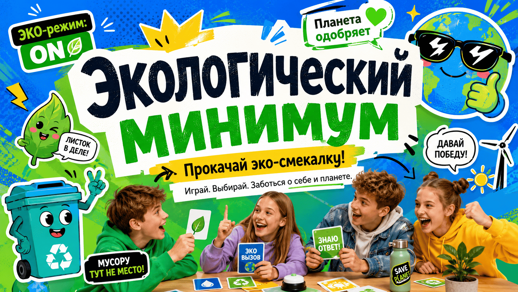 Обложка бесплатной мини-игры Экологический минимум