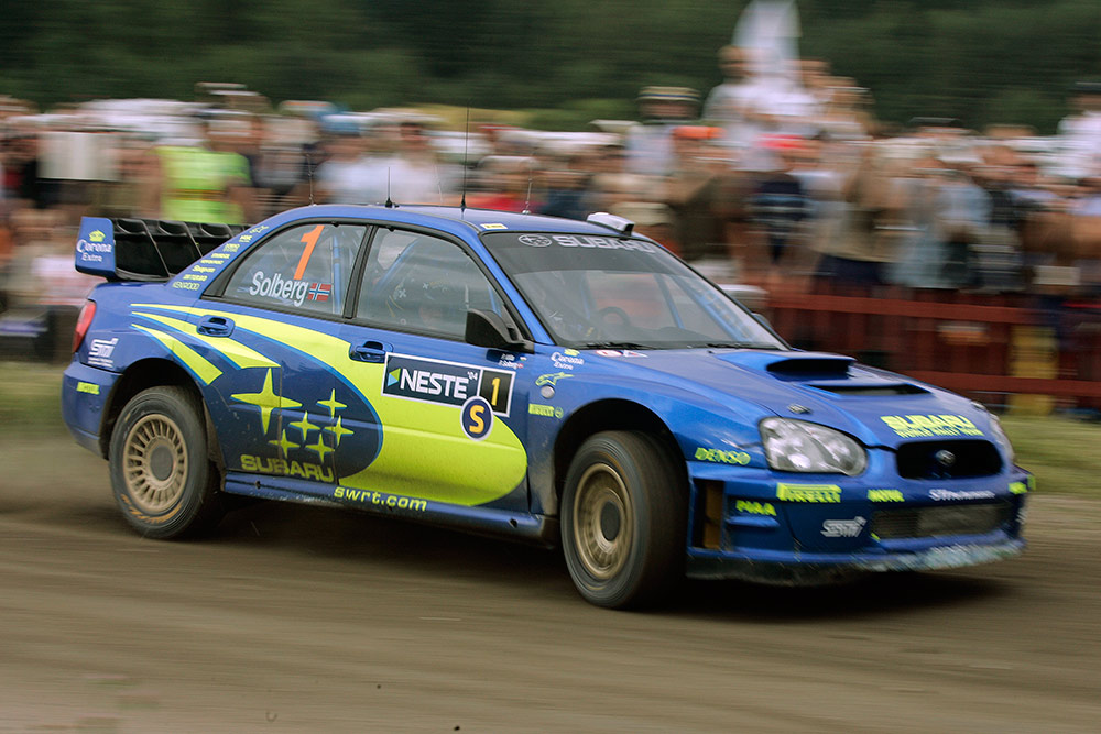 Петтер Сольберг и Фил Миллз, Subaru Impreza S10 WRC '04 (MT53 SRT), ралли Финляндия 2004