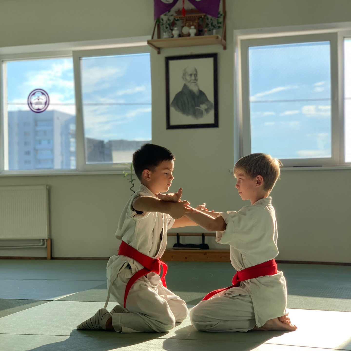 Aikido class