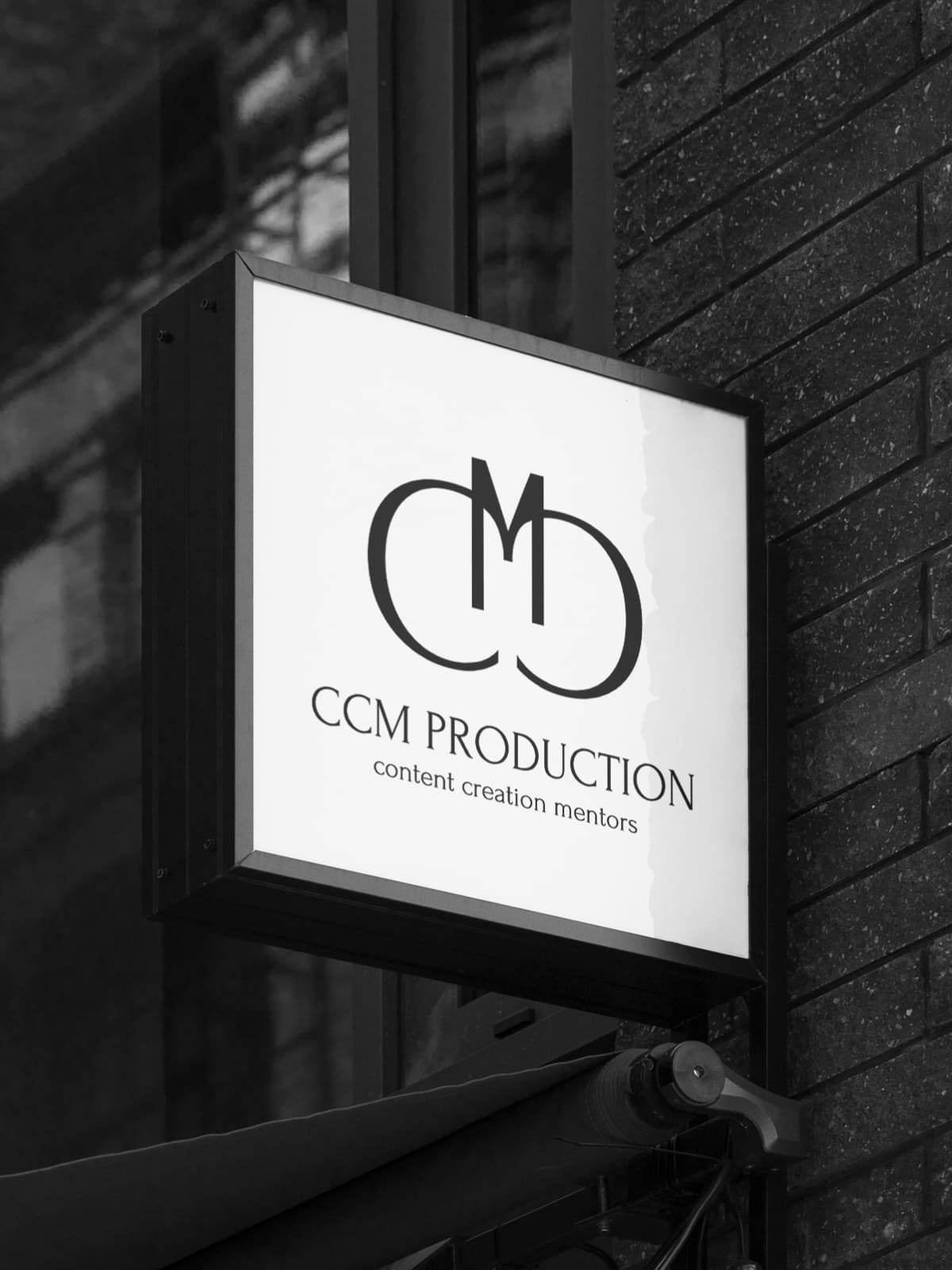 Брендинг студии CCM Production: редизайн логотипа, фирменный стиль, позиционирование