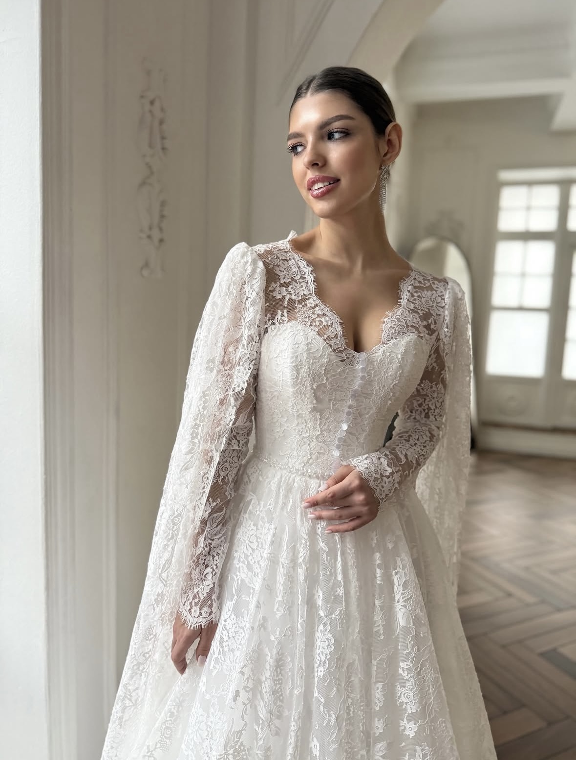 платье свадебное полностью кружевное