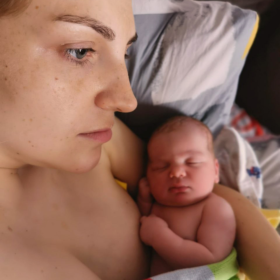 Благополучные полностью естественные роды в роддоме