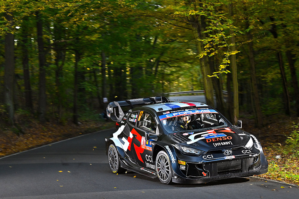 Себастьен Ожье и Венсан Ландэ, Toyota GR Yaris Rally1 (A-7441), Центральноевропейское ралли 2024/Фото: Toyota Gazoo Racing WRT