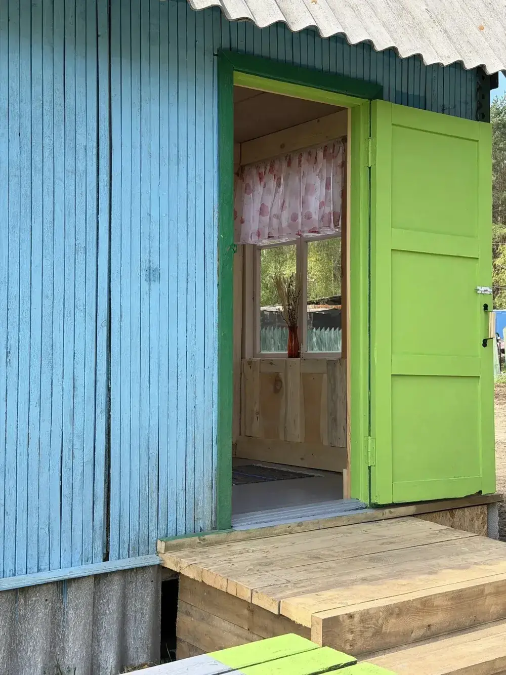 Интерьер деревенской избы
