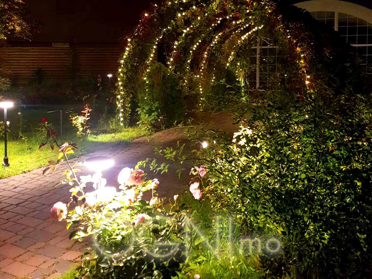 Садовый светильник своими руками: примеры на 50 фото