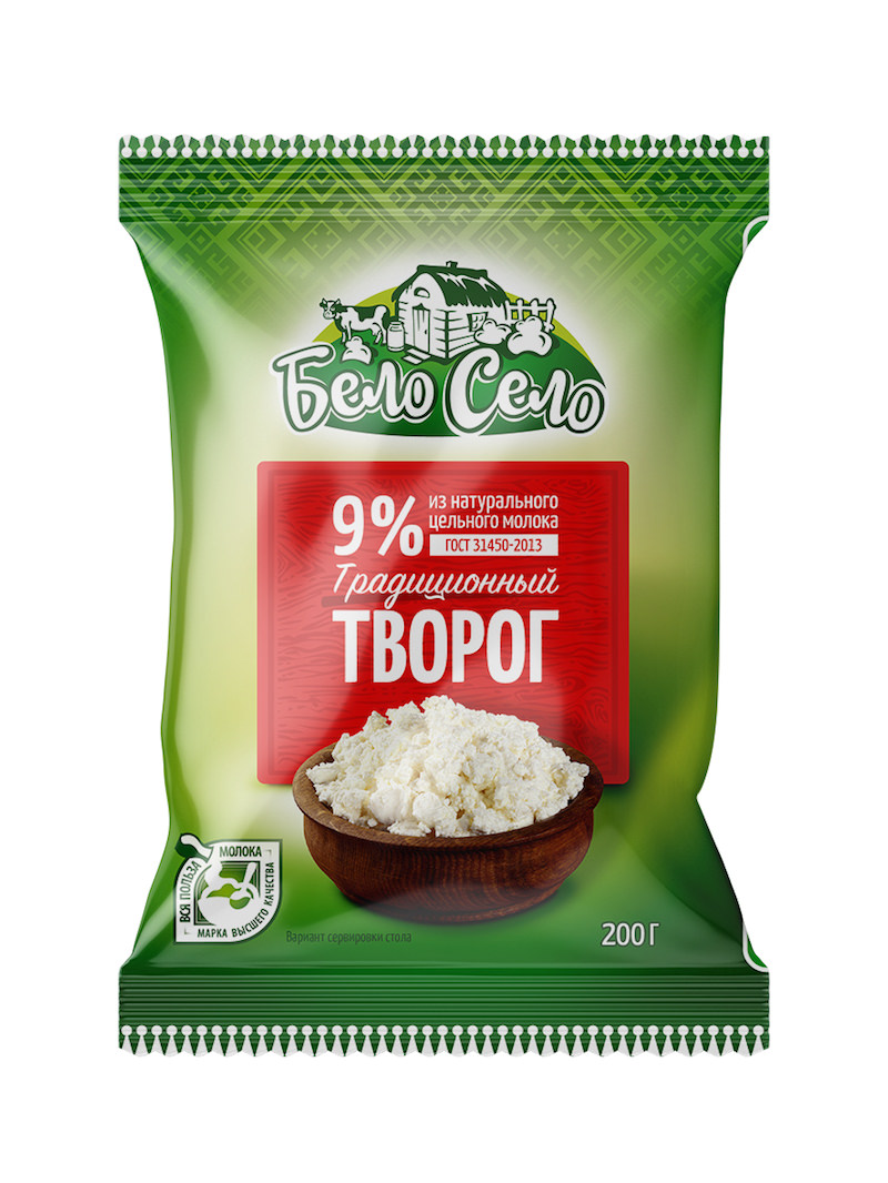 Творожная упаковка