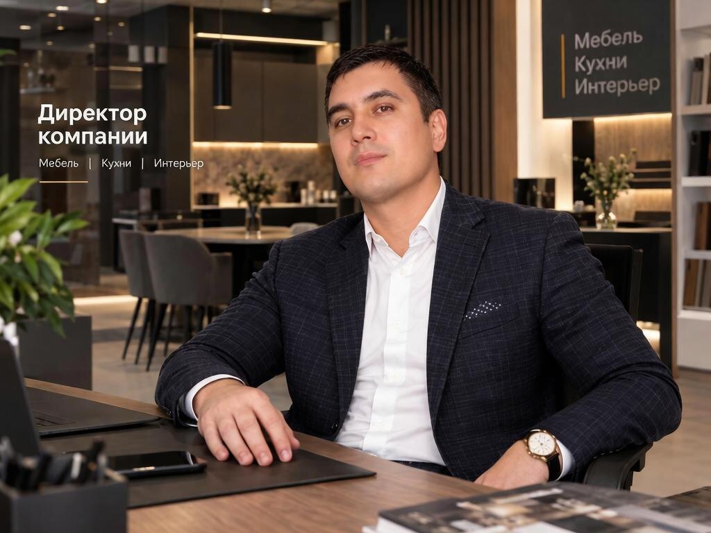 Евгений Максимович - директор компании Максимо мебель 