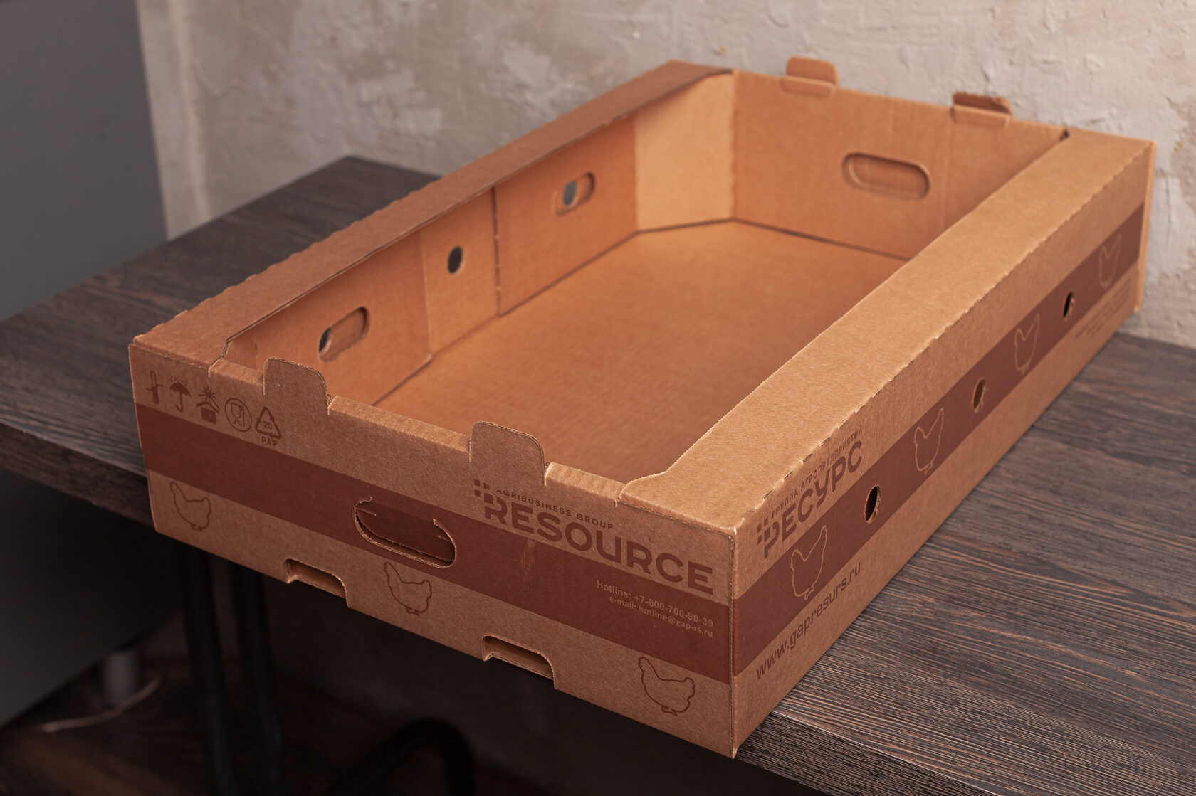 коробка мясная