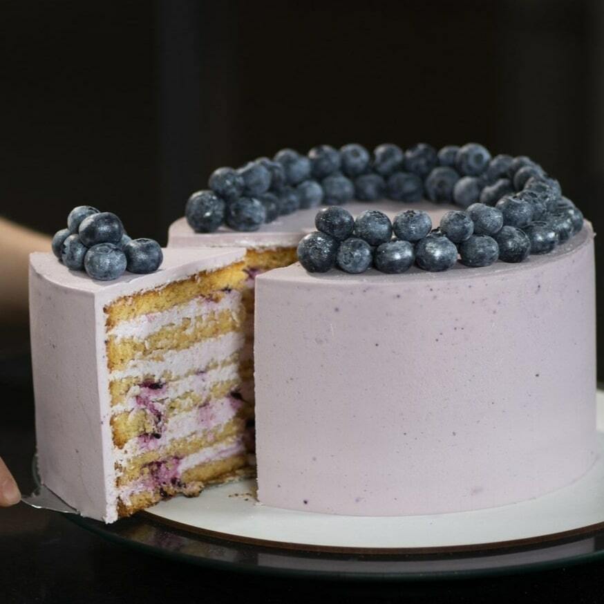 Bilberry Tenderness Honey cake