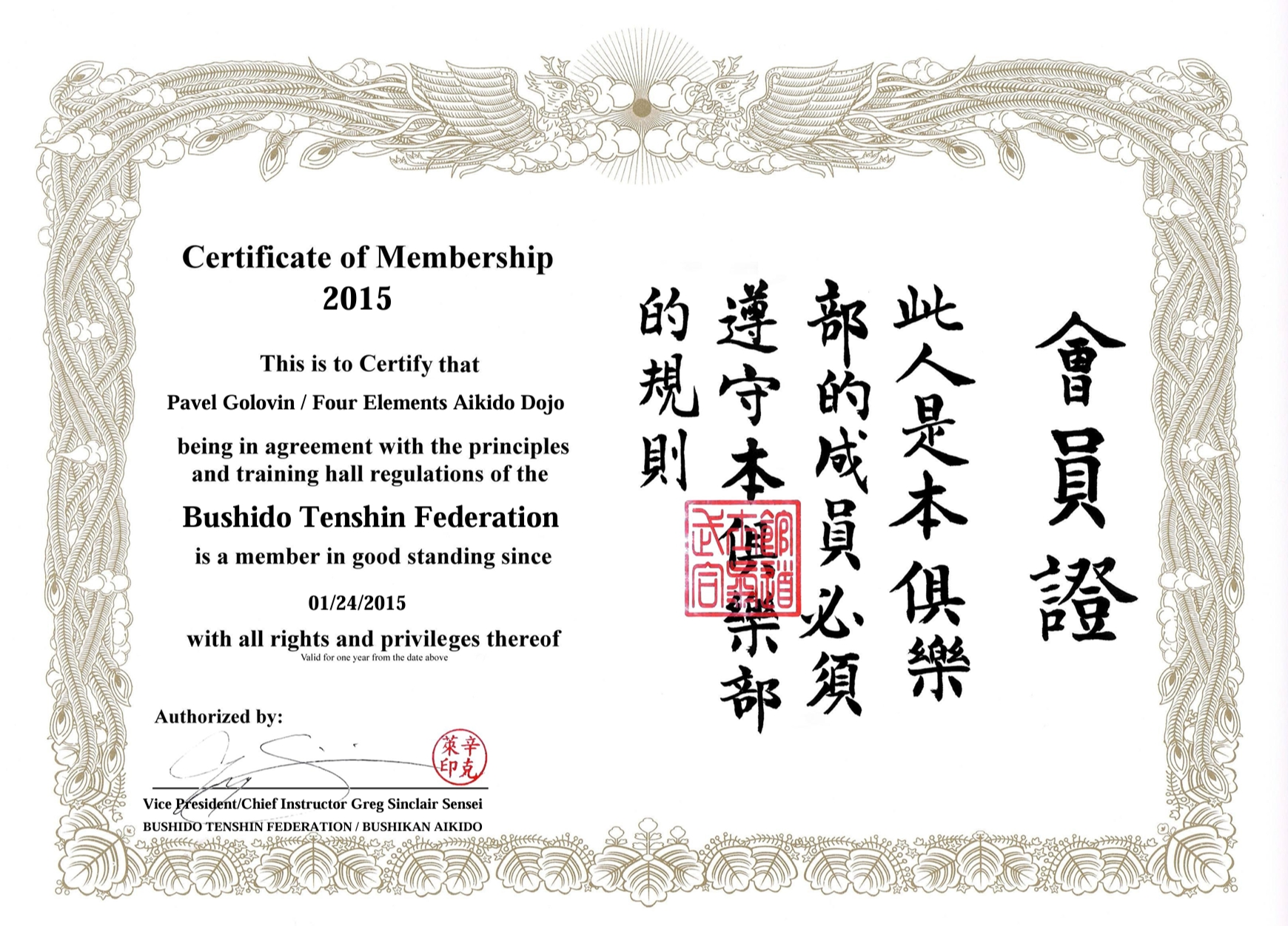 2015 — Federation