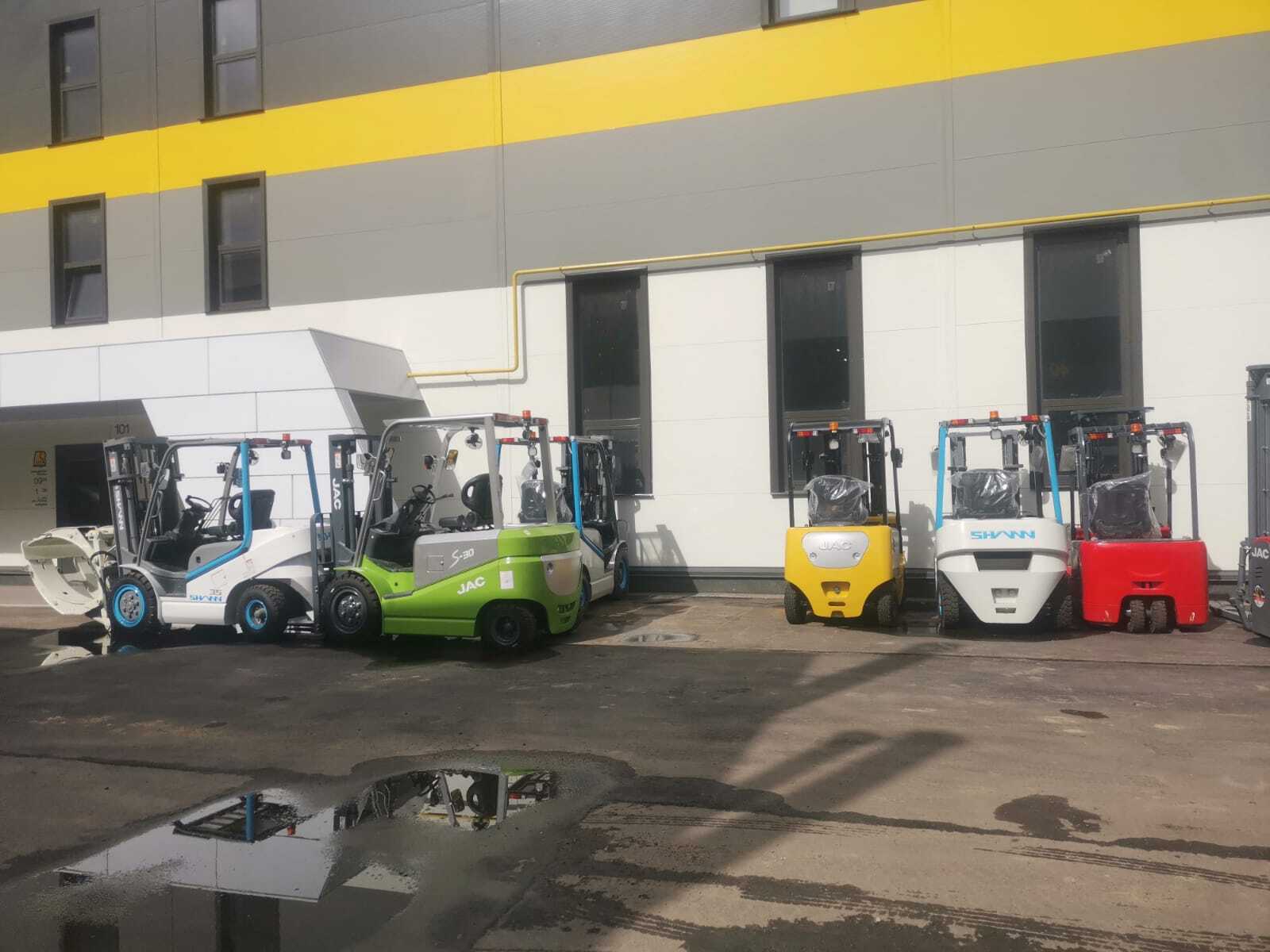 Выбирайте вилочные погрузчики JAC у официального дилера Еврокара Москва