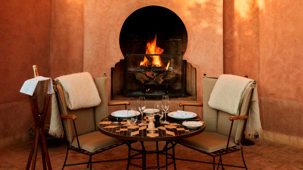 Люксовый отель Amanjena в Марракеше