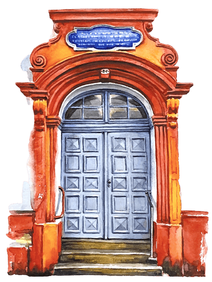 архитектурный скетчинг в Одессе