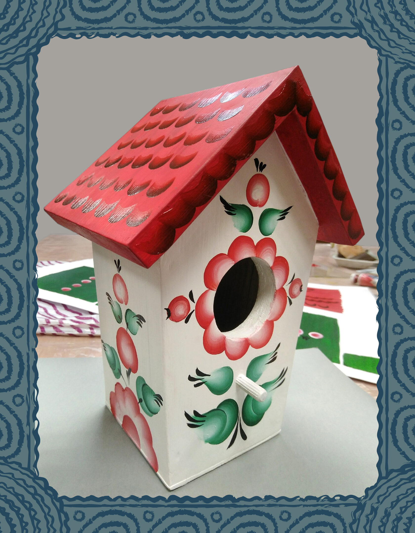 Уральская роспись. Автор Ирина Михеева