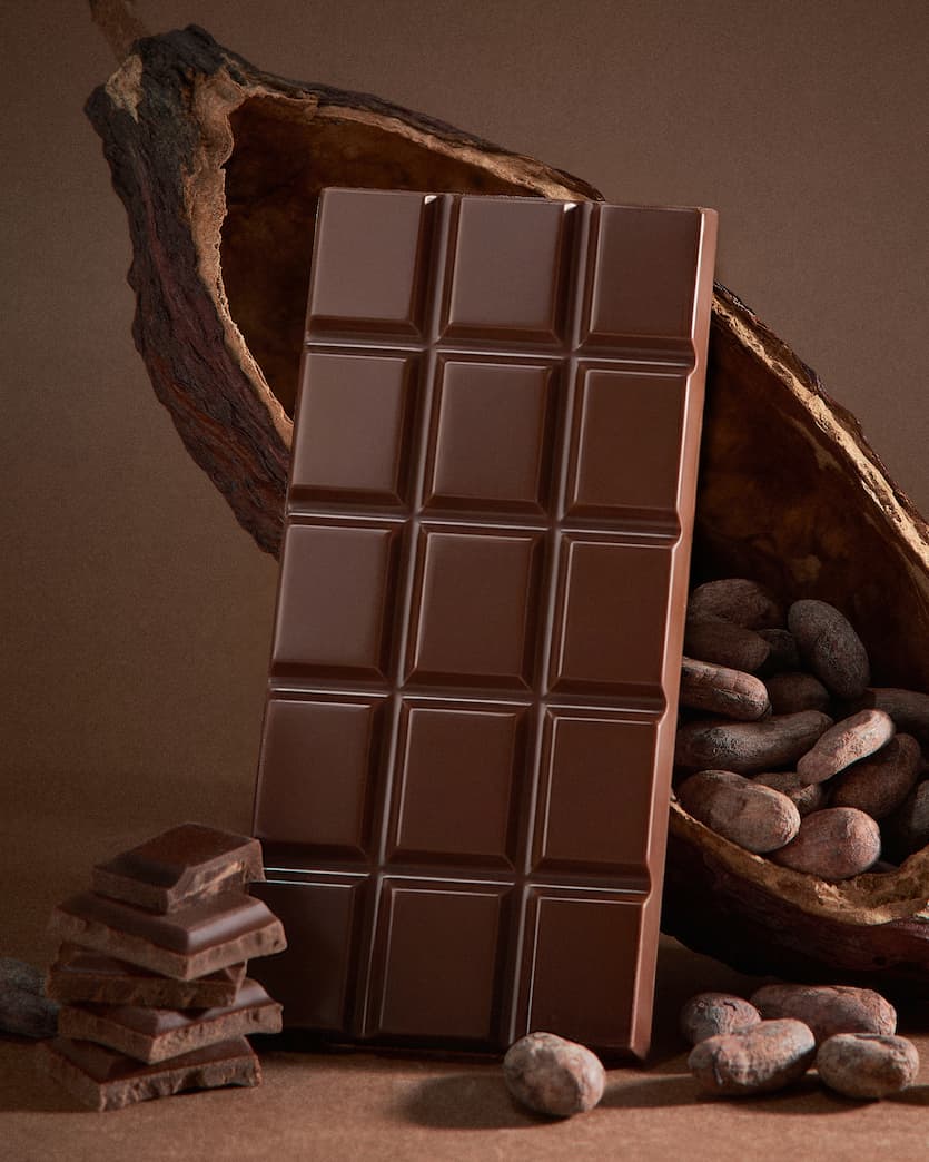 Шоколад промо крупным планом