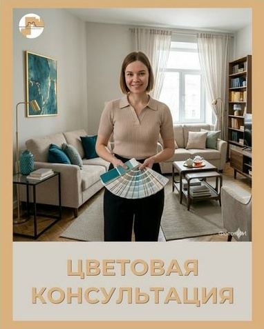 консультация по колористике. Хоумстейджинг услуги