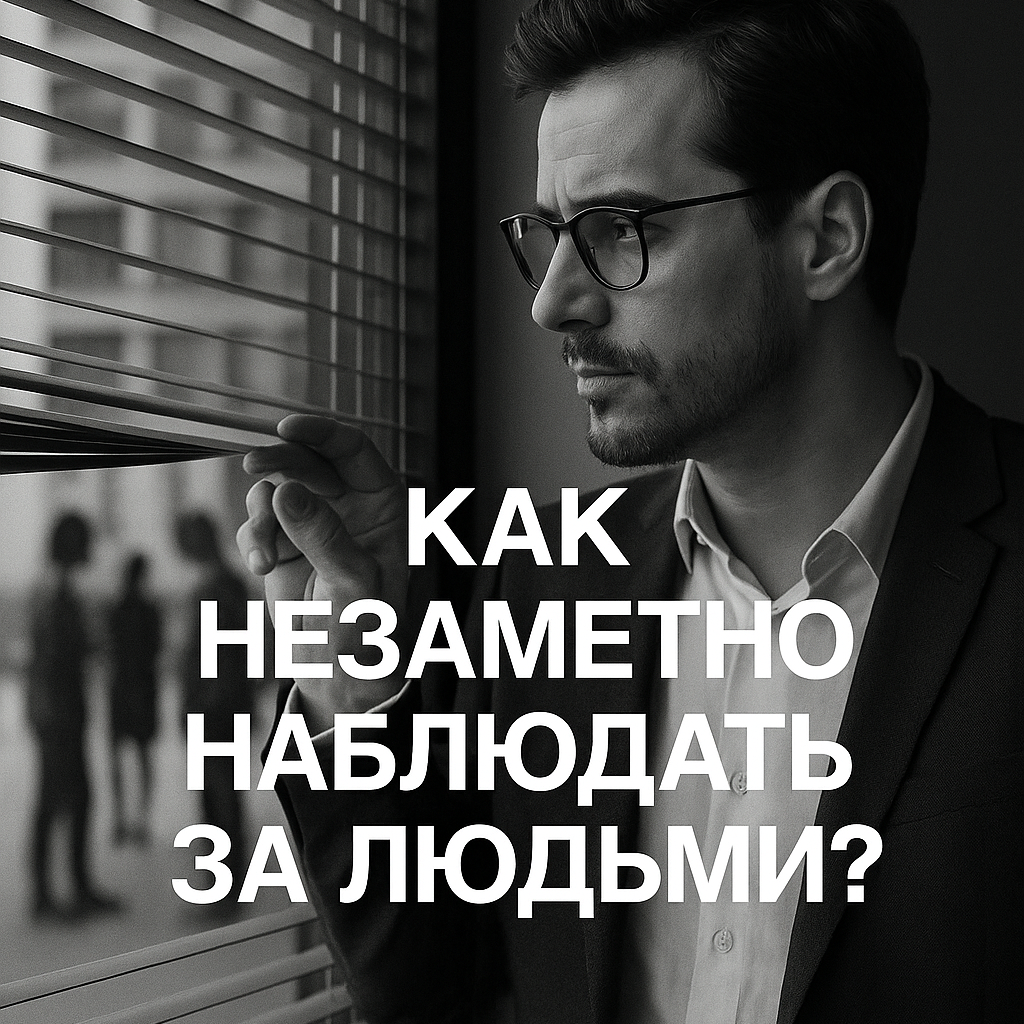 как незаметно наблюдать