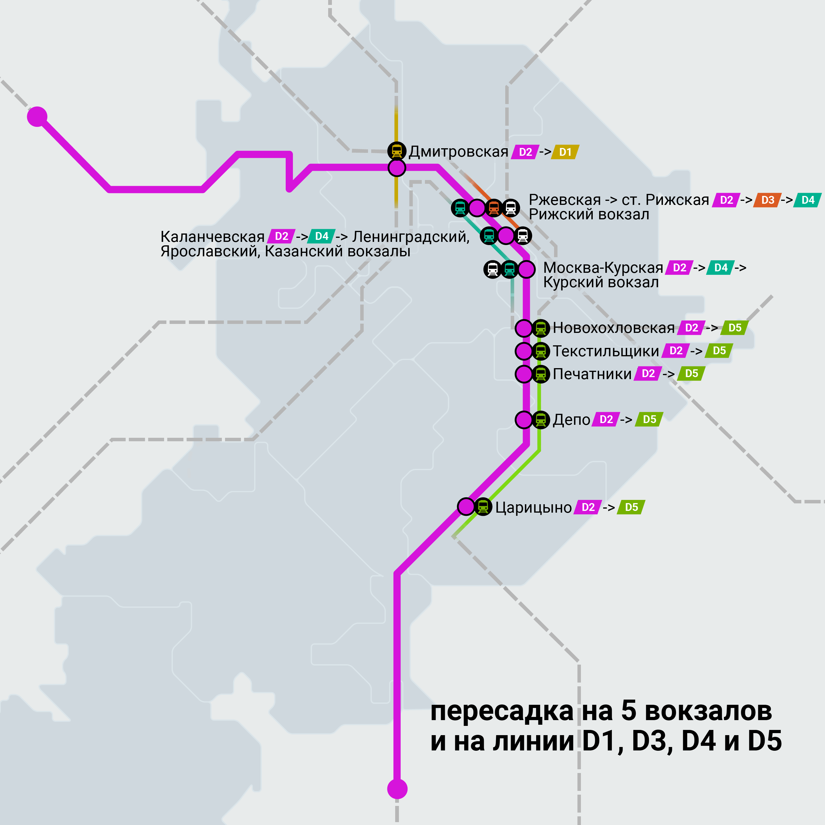 Мцд 3 карта станций