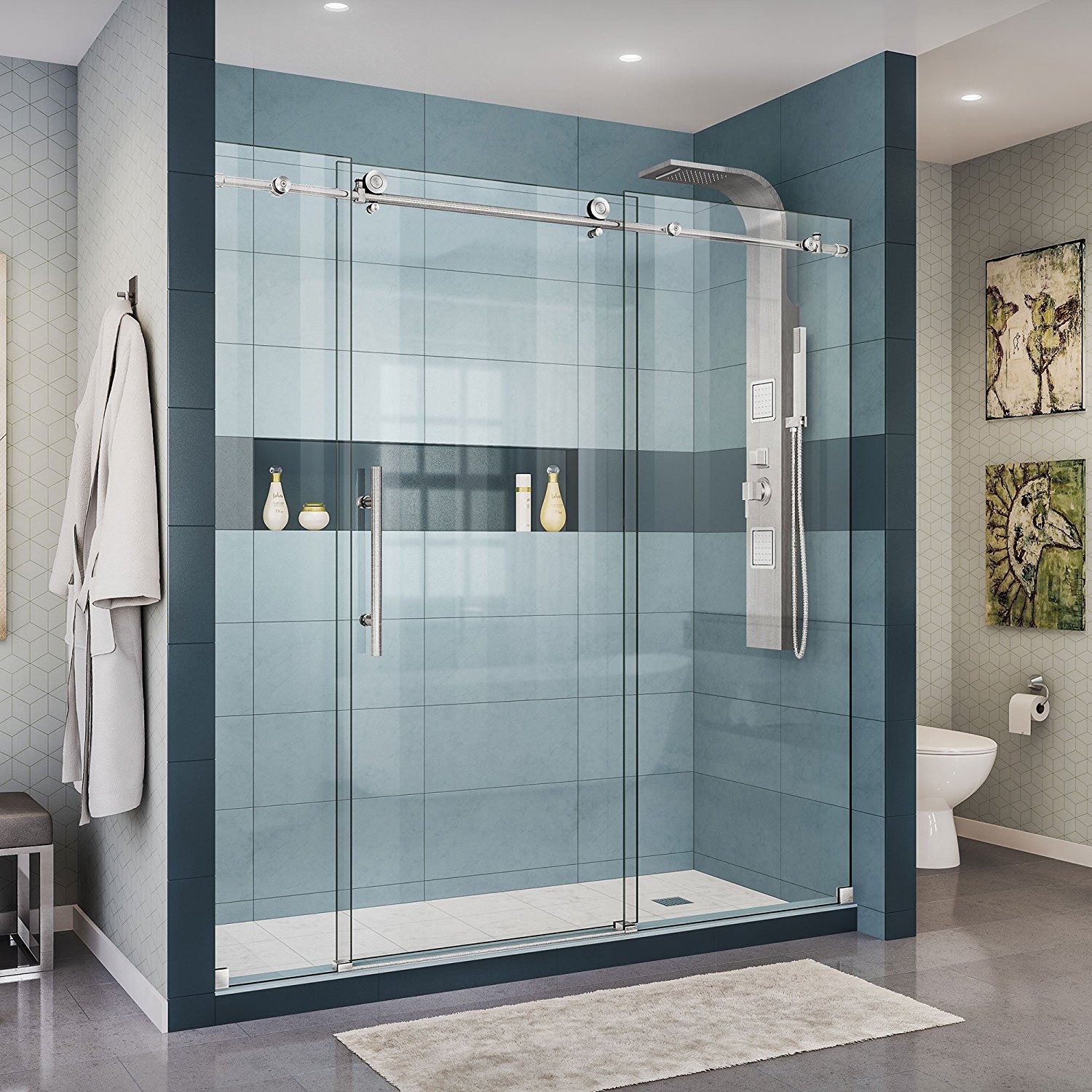 Душевая кабина модель Full Glass Shower Room ks0909 стекло 6мм