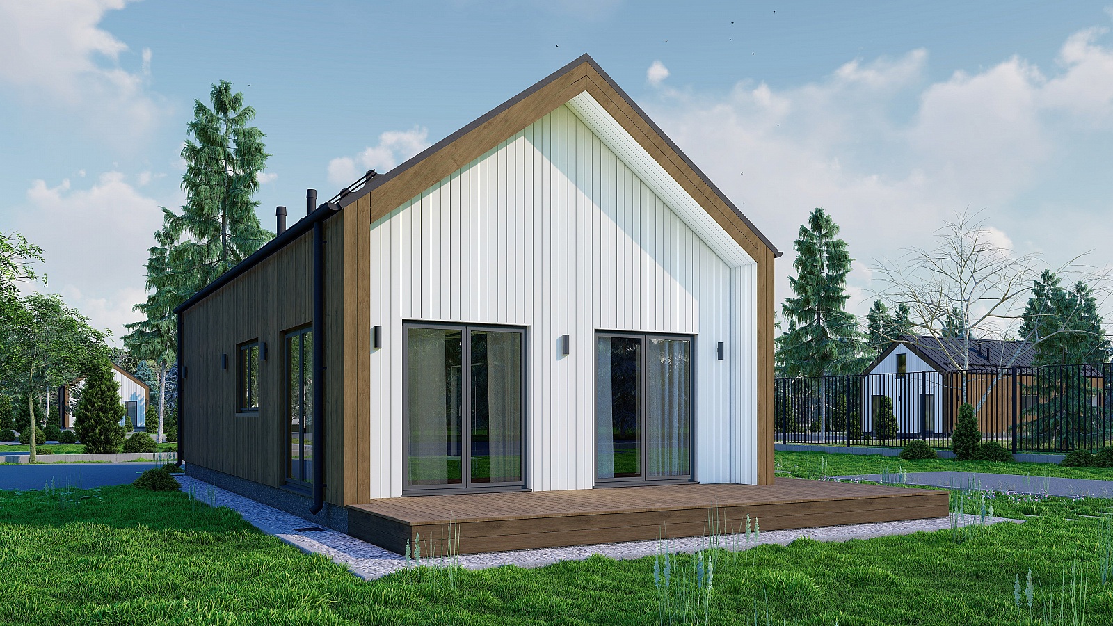 Каркасные дома в Ахтырский