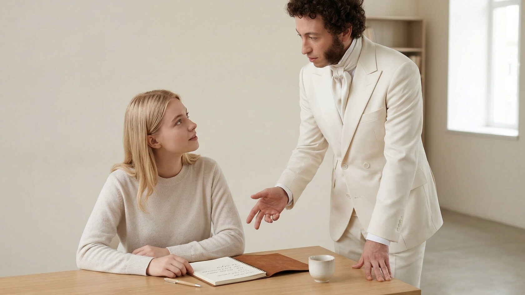 Пушкин преподает