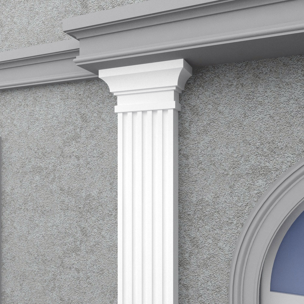декоративные колонны из полиуретана фото
