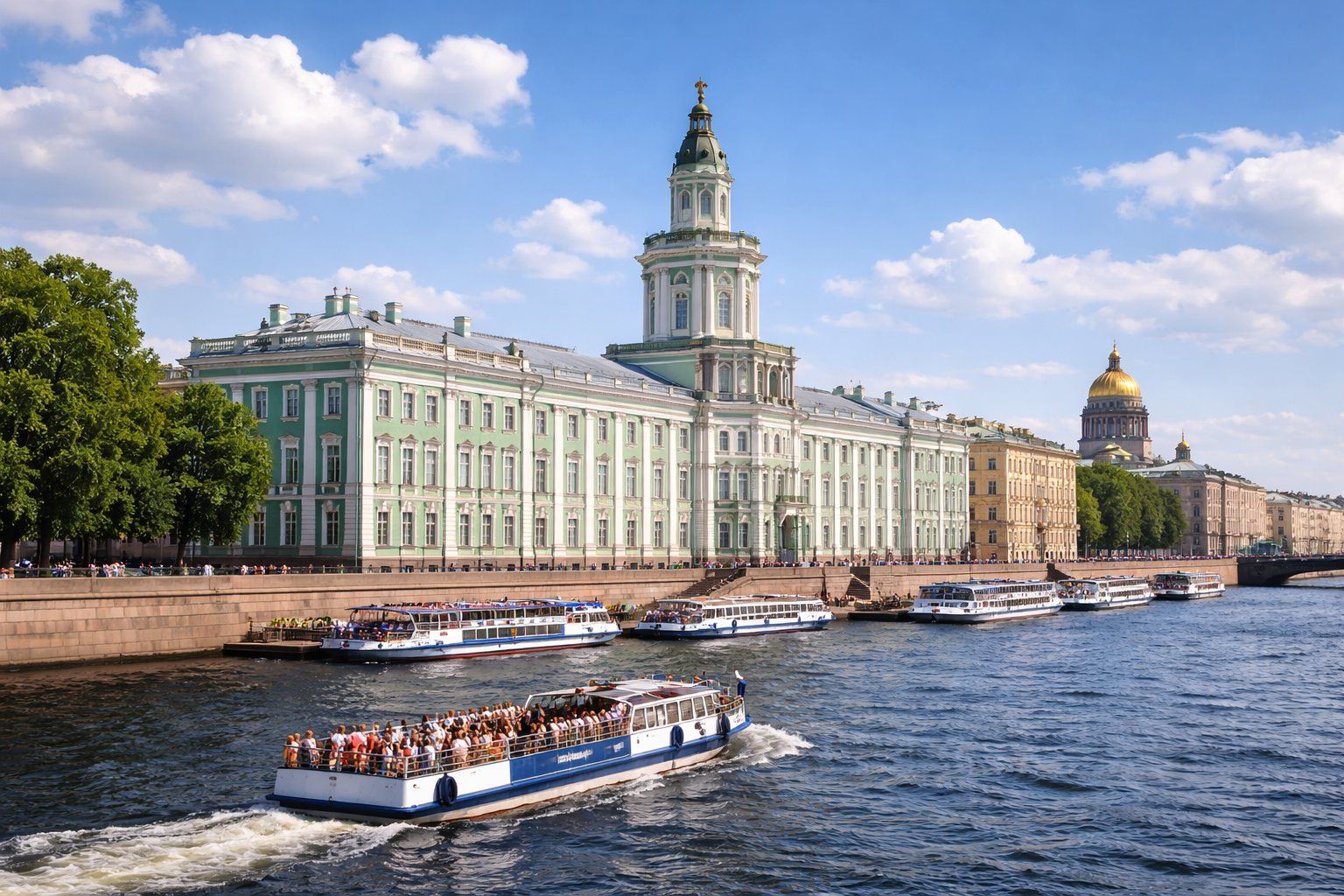 Школьный тур в Санкт-Петербург