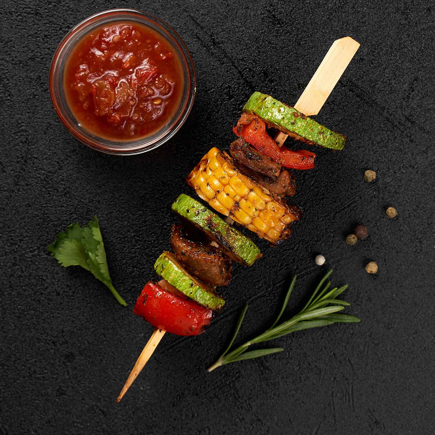 Доставка гриль закусок на шпажках и мини шашлычков. Сет Гриль закуски ...