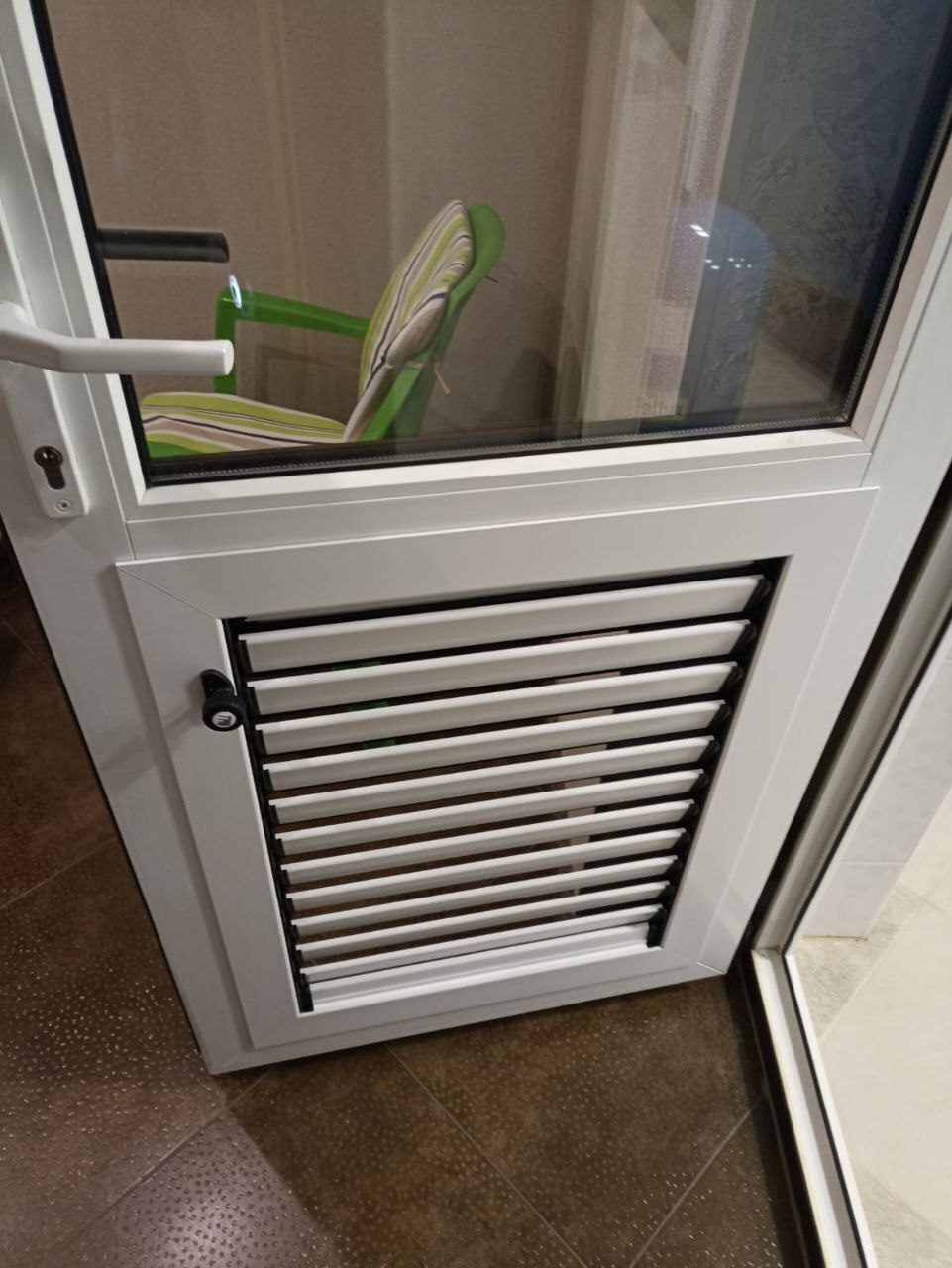 Решетка закрывающаяся для котельной