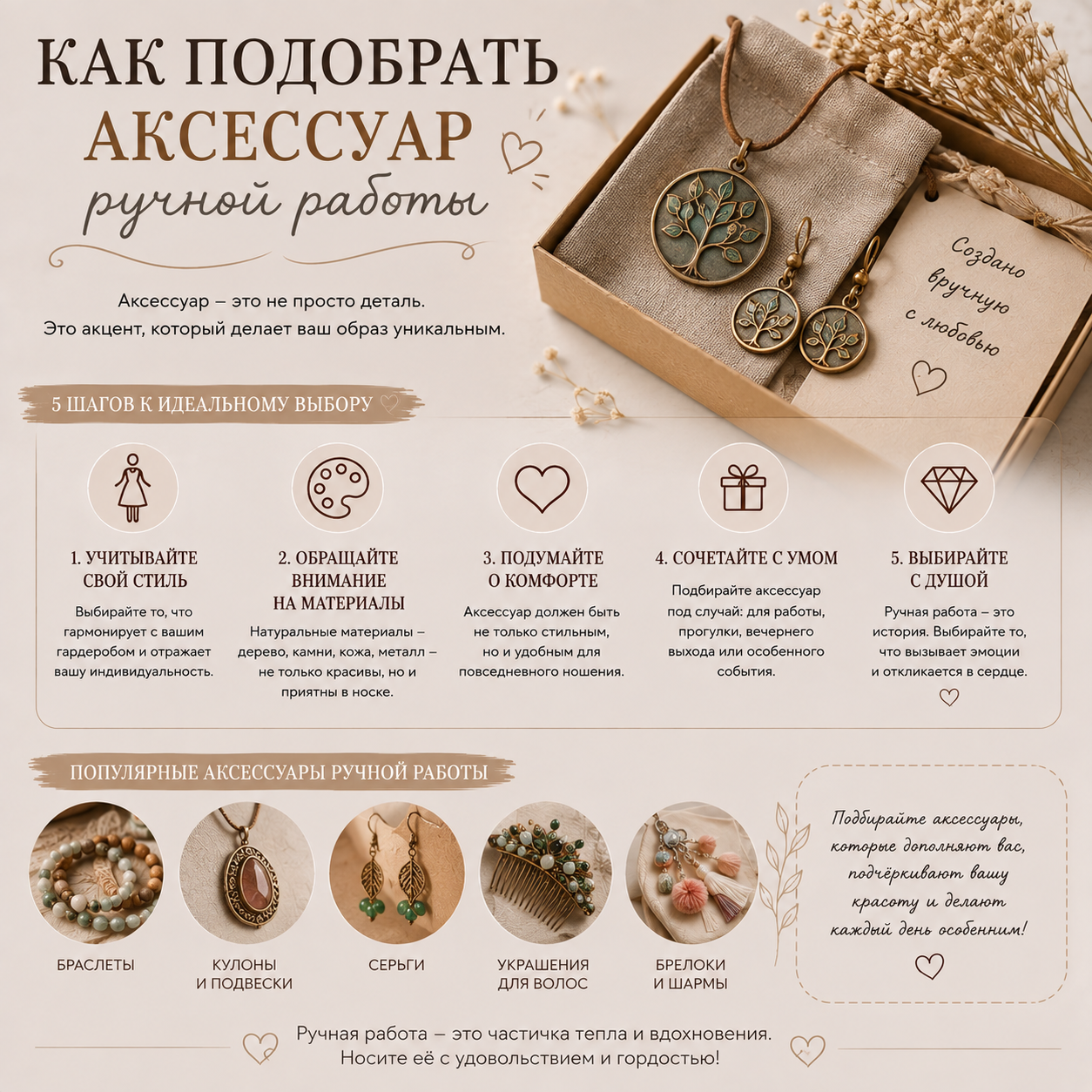 Как выбрать аксессуар ручной работы - Ярмарка ручной работы Беларуси - ресурс Я Найду
