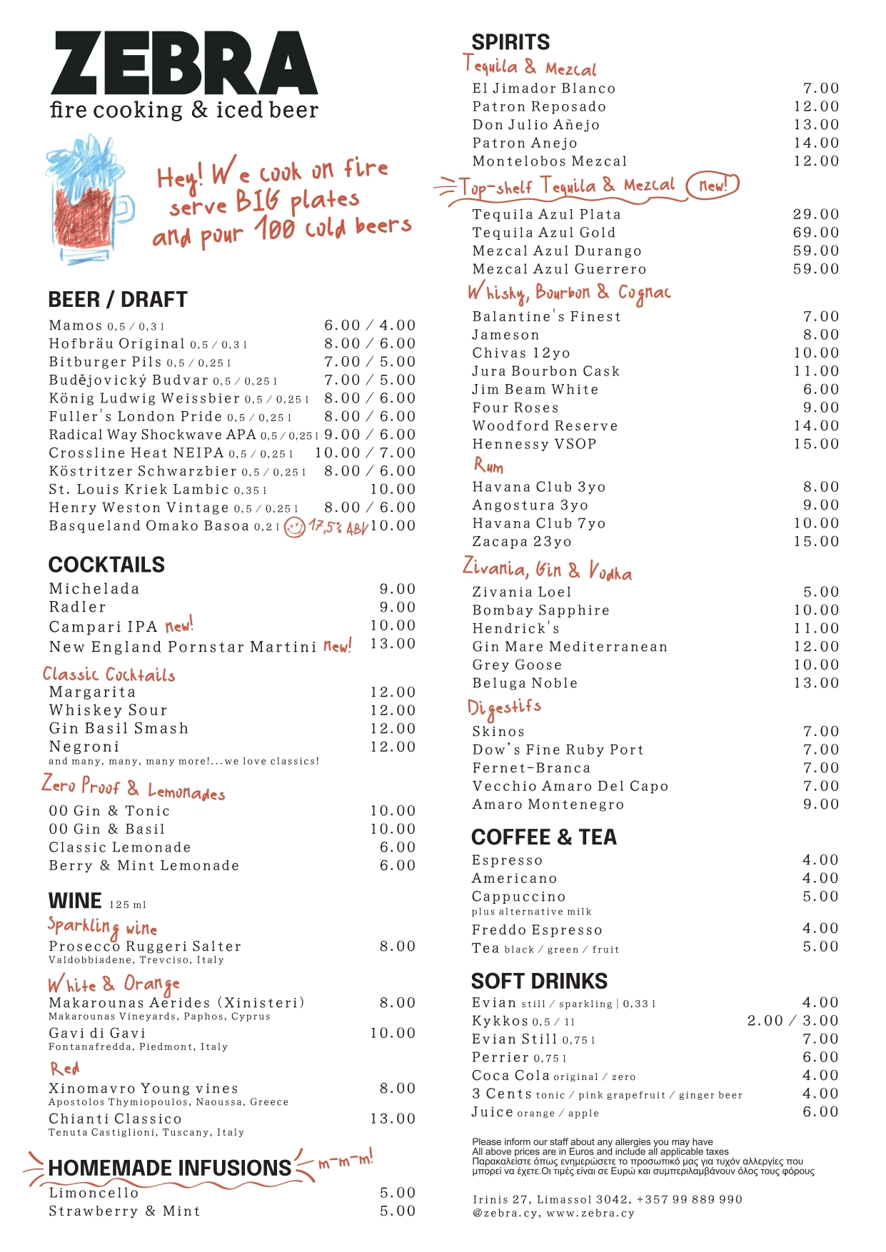 Zebra Restaurant & Beer Garden in Limassol