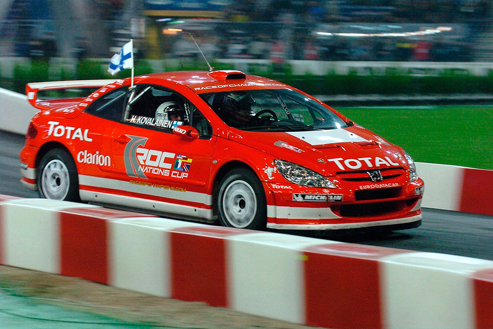 Хейкки Ковалайнен, Peugeot 307 WRC, Гонка чемпионов 2004