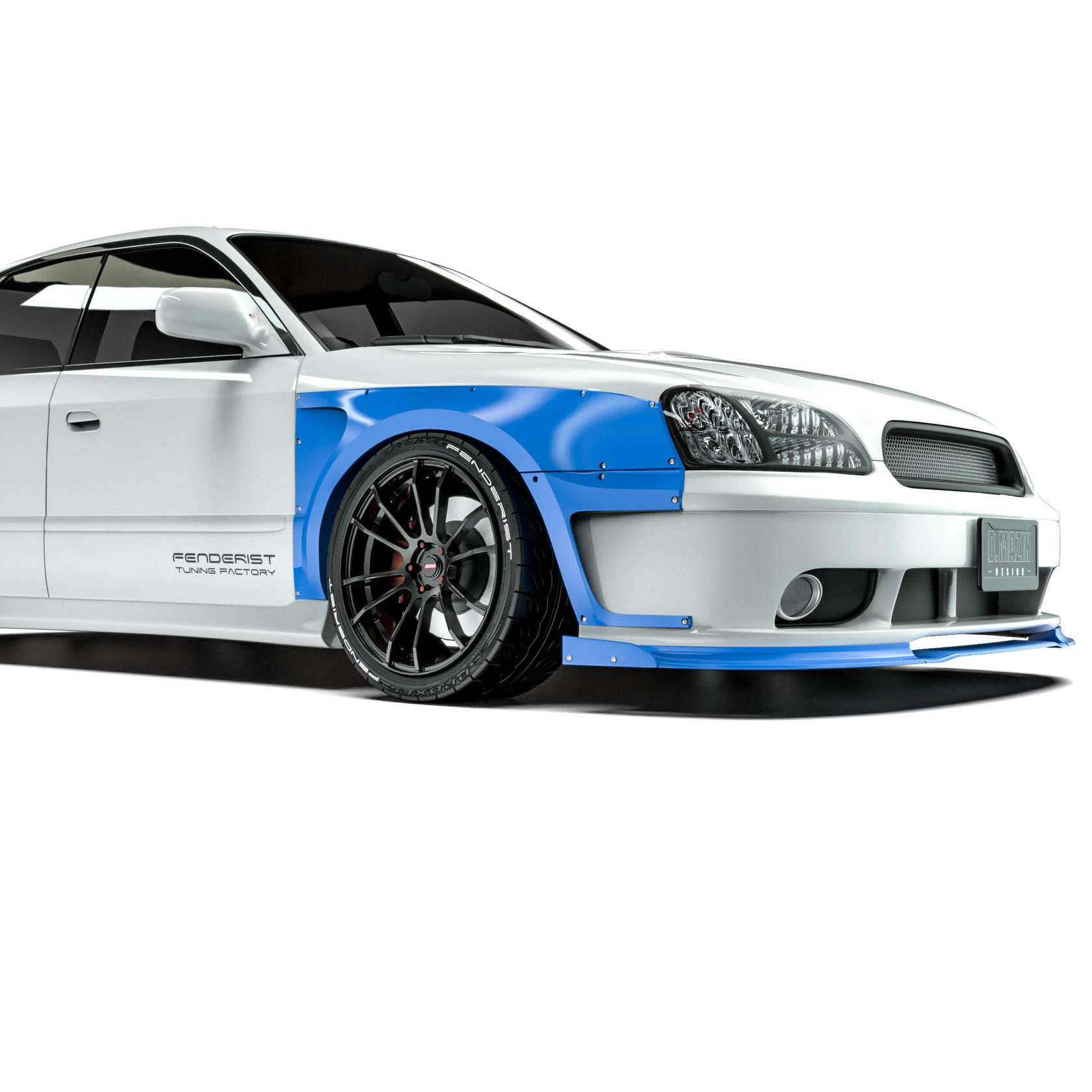 FENDERIST SPEC S Fender Flares Set / WIDE BODY KIT SUBARU Legacy B4 9801
