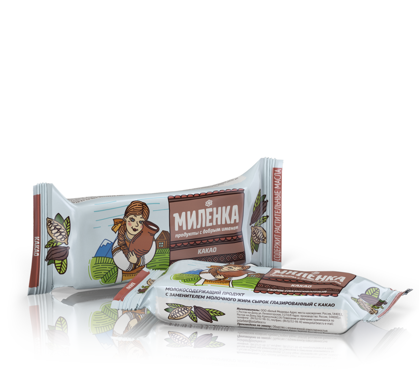 Миленка сырок какао 22%