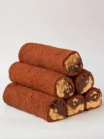 Lokum Truffle — рулет с шоколадным кремом и фундуком — рулеты