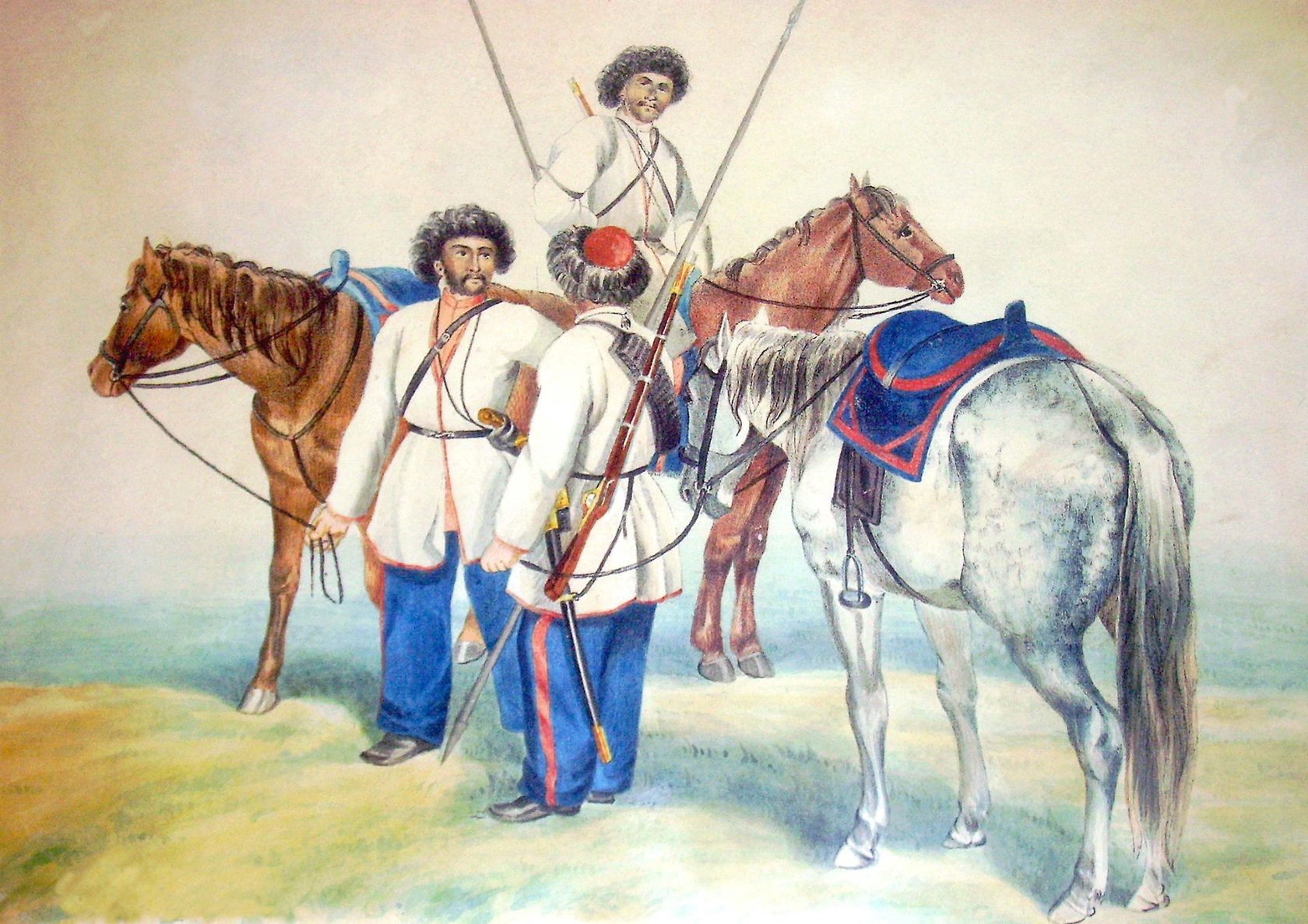 Башкирские казаки 1812