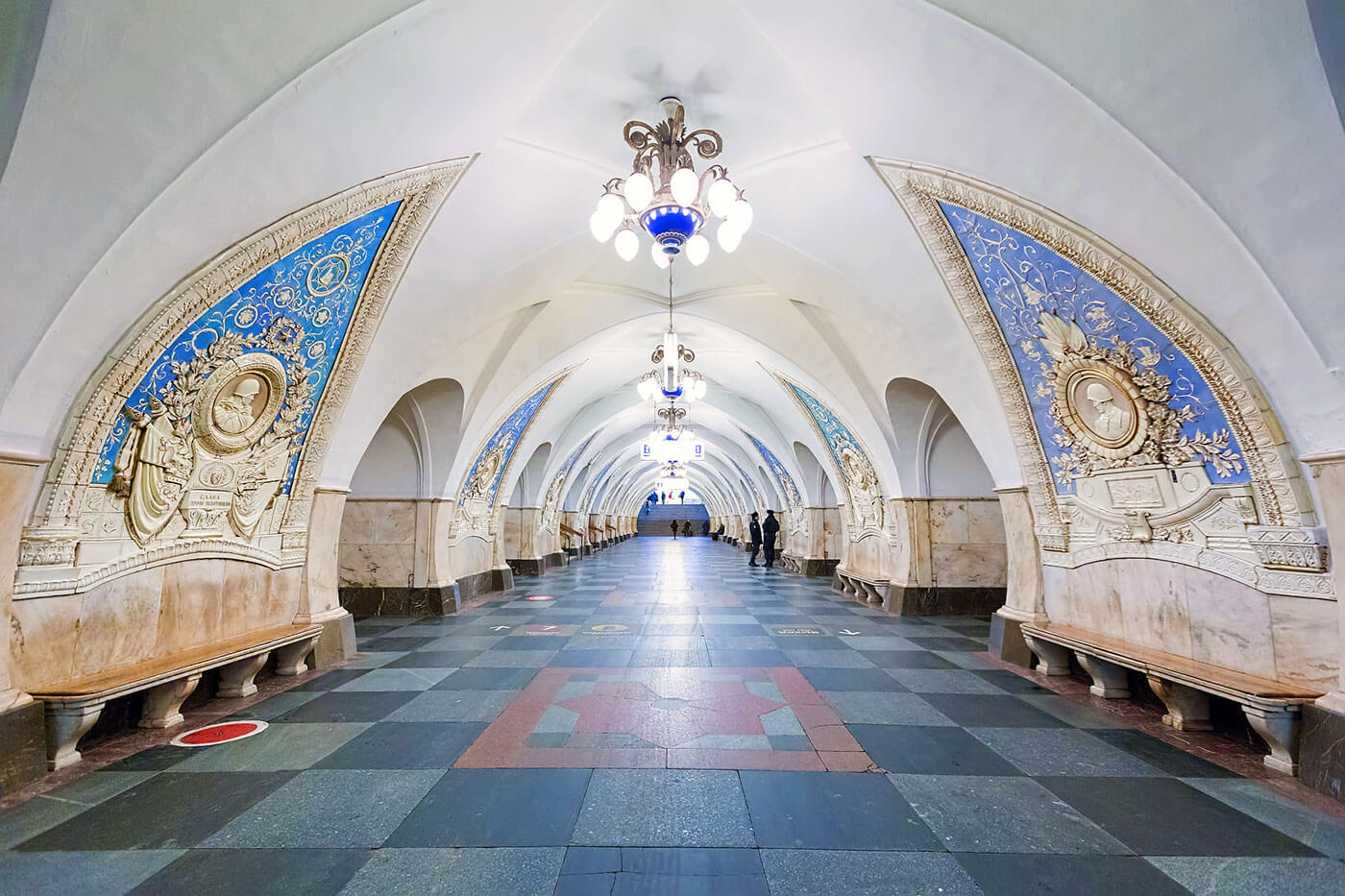 московское метро внутри