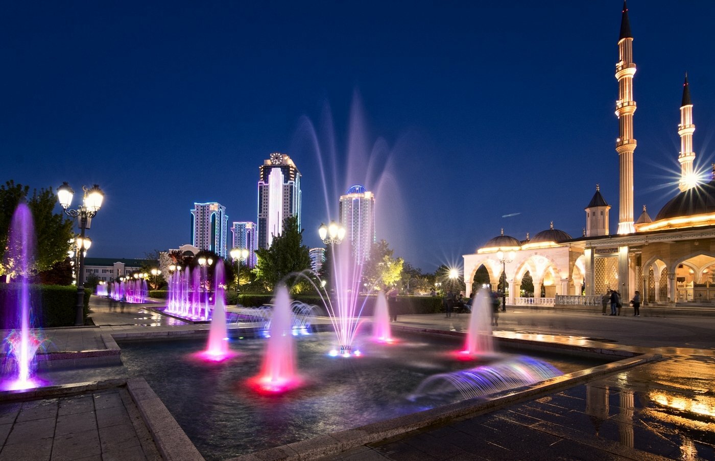 Столица Чеченской Республикой город Грозная